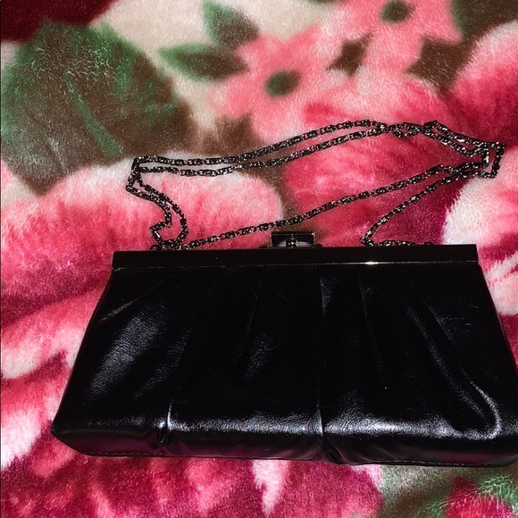 Gunne Sax Black Clutch - Picture 2 of 11